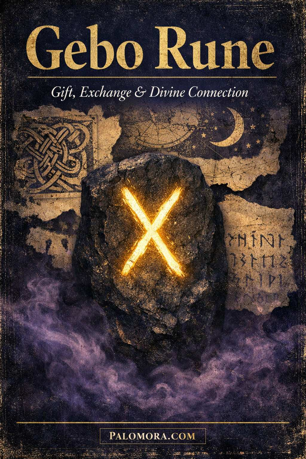Gebo Rune Meaning: Gift, Exchange & Divine Connection - Palomora